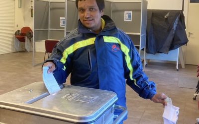 Eerste stem uitgebracht in wijkgebouw De Koppel